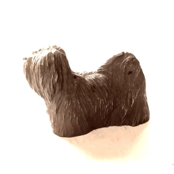 Vintage Maltese Dog Miniature Pewter Figurine – Rawcliffe Pewter P. Davis ‘79 - Picture 2 of 5